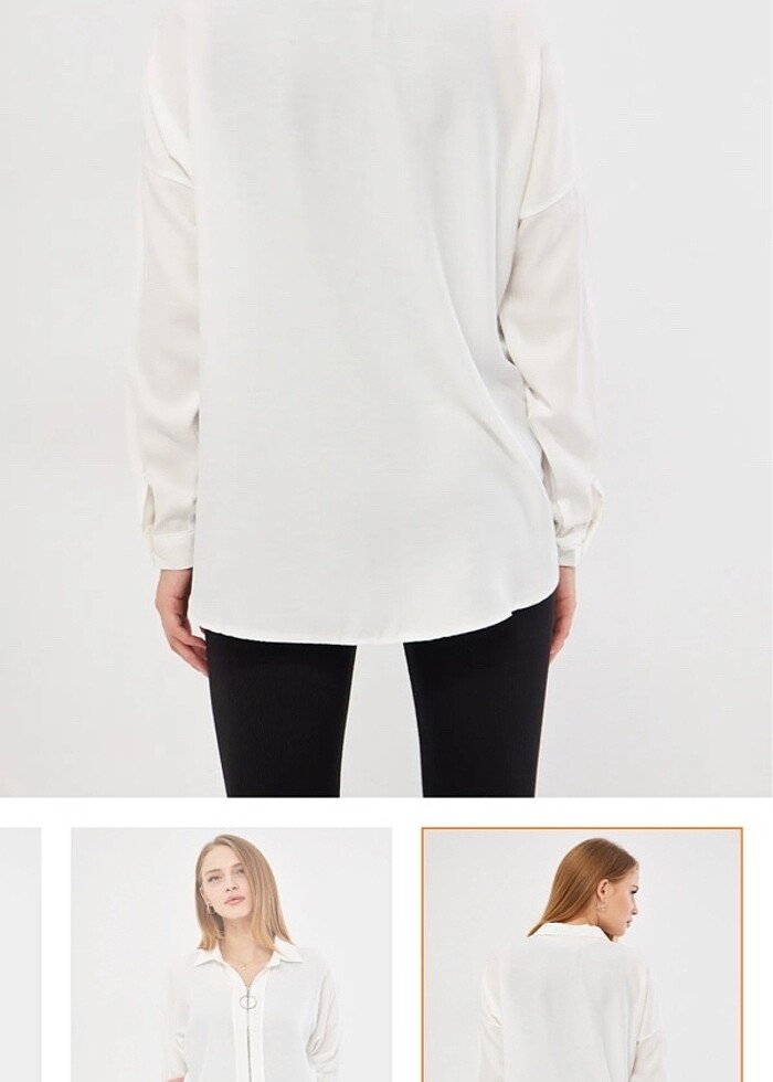 Fermuarlı gömlek - Görsel 3