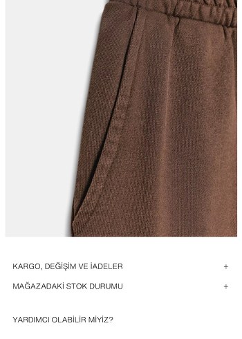 Kızlar Kahverengi Süet Rahat Paçalı Eşofman Altı - Görsel 6