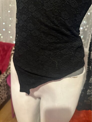 xs Beden Dantelli bluz