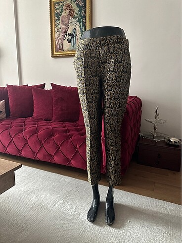 38 Beden Desenli pantolon
