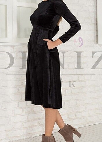 Kadife Elbise - Görsel 3