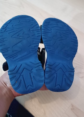 Diğer Erkek Çocuk Mavi Cırtcırtlı Spor Sandalet