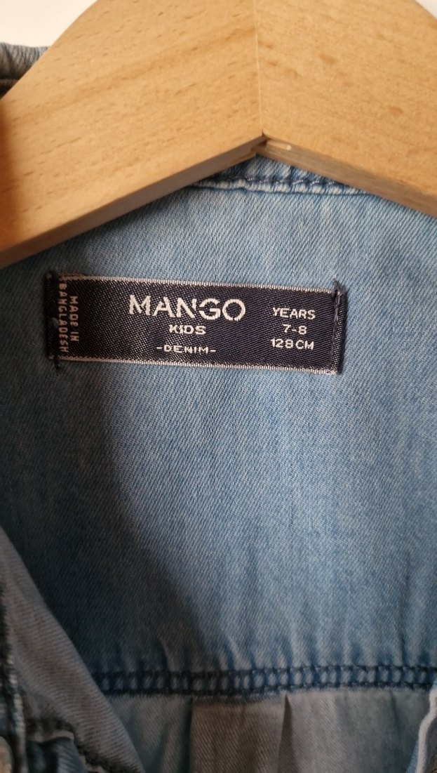 Mango Mavi Gömlek - Görsel 2