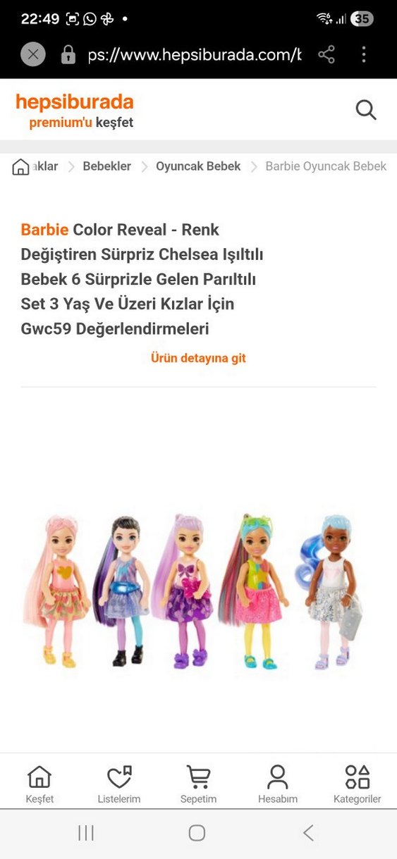 Barbie Color Reveal - Görsel 2