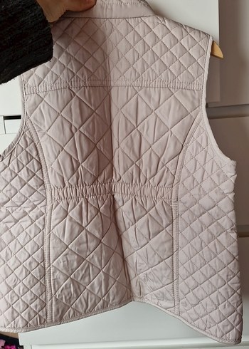 Düğmeli Bej Kolsuz Yelek - Görsel 7