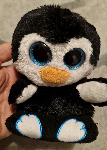 Ty Beanie Boos Penguen Peluş Telefon Tutucu 15 cm - Görsel 3