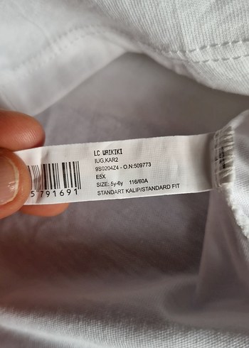 4 adet beyaz ve Renkli Çocuk Atletleri - Görsel 4