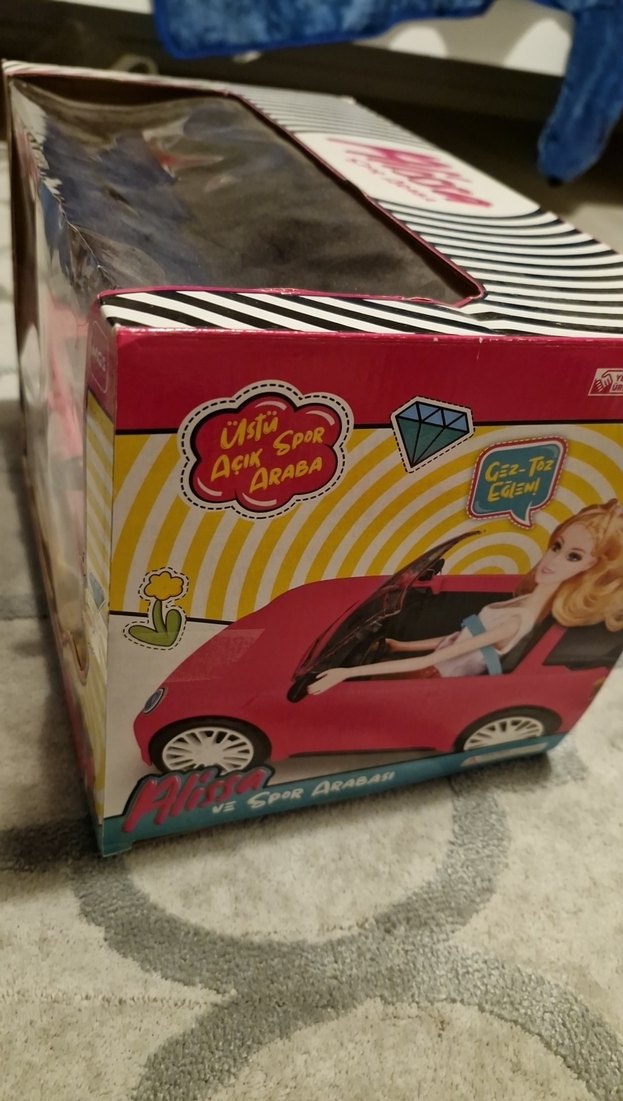 Mgs Oyuncak 3887 Alissa'nın Pembe Spor Arabası - Görsel 5