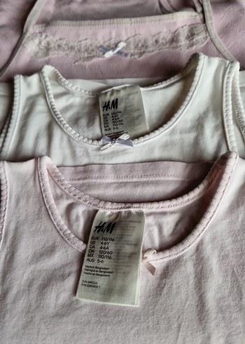 Beyaz ve pembe Renkli Çocuk Atletleri - Görsel 8