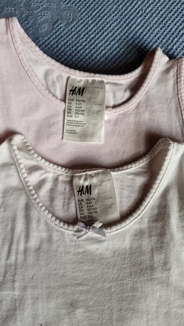 Beyaz ve pembe Renkli Çocuk Atletleri - Görsel 3