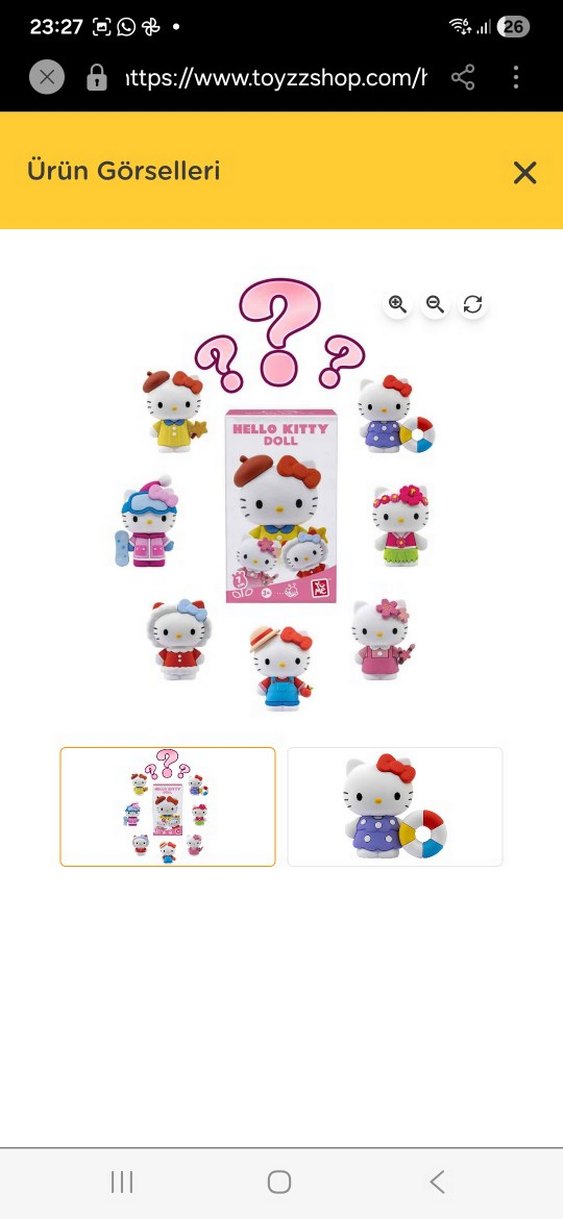 Hello Kitty Sürpriz Figür Paketi - Görsel 2