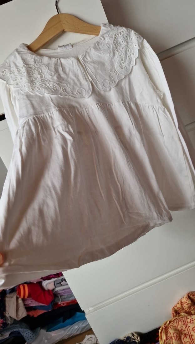 Zara yakali bluz - Görsel 3