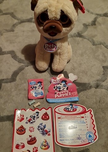 Pets Alive Sesli Köpek Peluş Oyuncak - Görsel 10