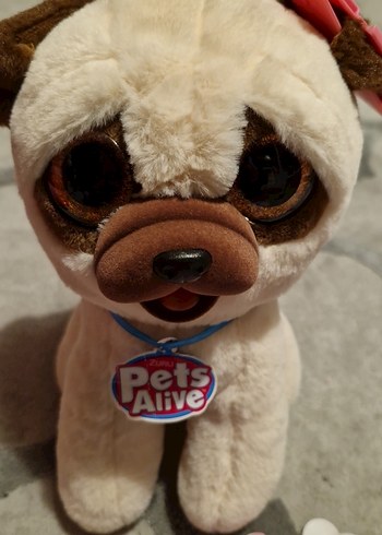 Pets Alive Sesli Köpek Peluş Oyuncak - Görsel 11