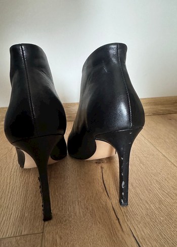 Kadın Siyah Stiletto Topuklu Ayakkabı - Görsel 4