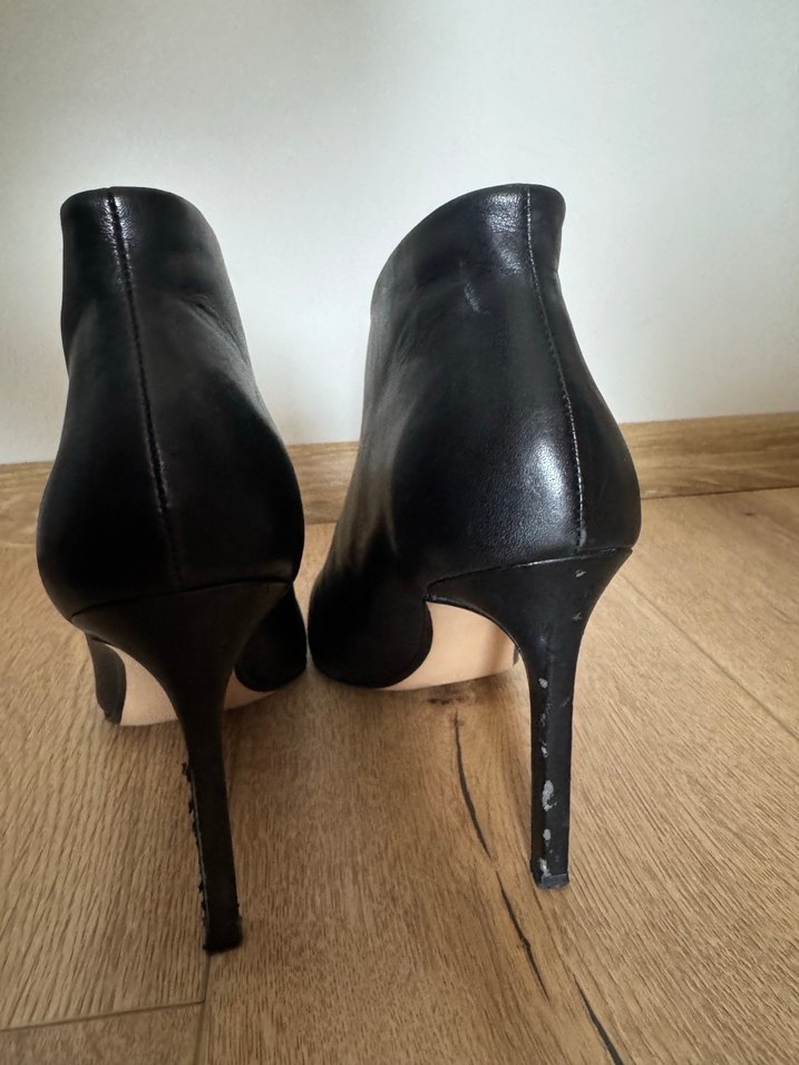 Kadın Siyah Stiletto Topuklu Ayakkabı - Görsel 4