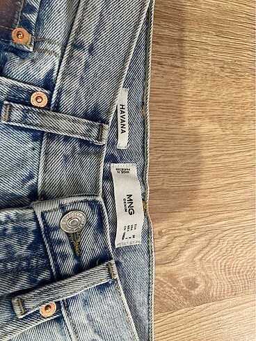 xs Beden mavi Renk Denim jean