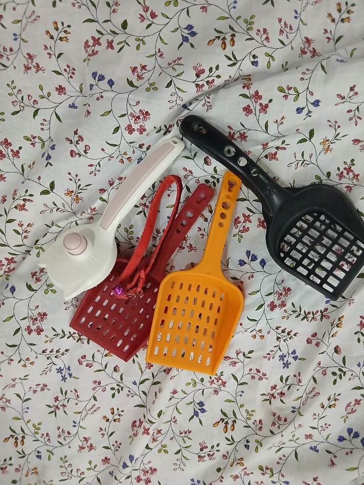 Renkli Plastik Kürekleri - Görsel 2