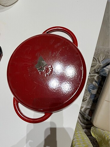 Diğer Staub döküm ızgara tava 26 cm kiraz