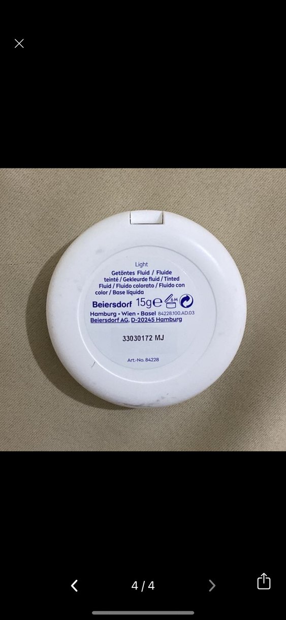 NIVEA light fondoten - Görsel 4