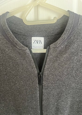 Gri Fermuarlı Erkek Sweatshirt - Görsel 3