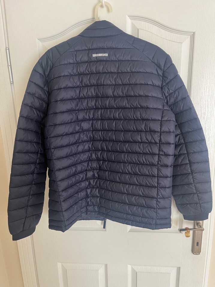 Erkek lacivert Fermuarlı İnce Mont - Görsel 4