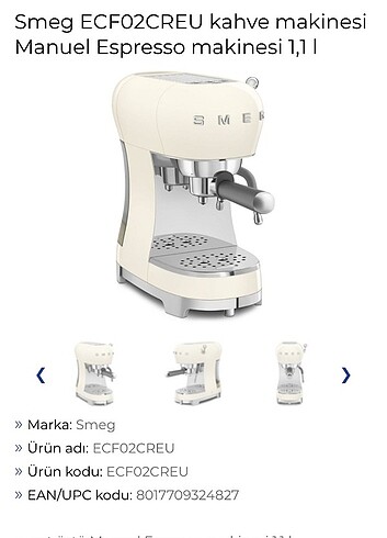 Beden Renk Smeg marka orjinal