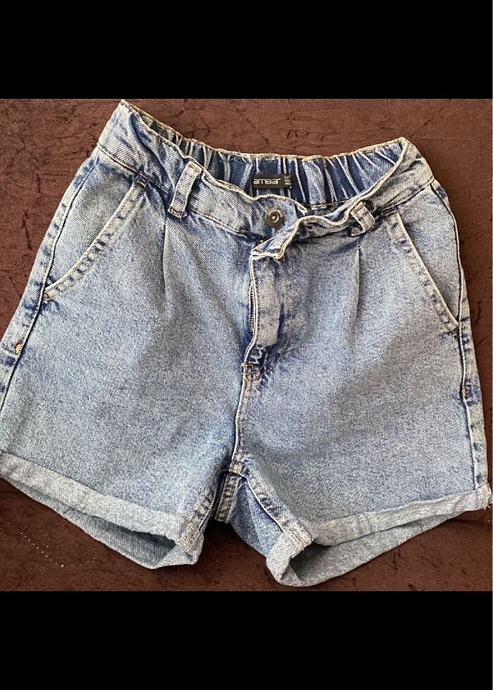 Şort kot - Görsel 3