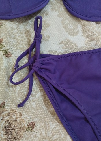 s Beden Mor İpli Kadın Bikini Takımı