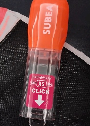 Mini Yüzücü dalış Maskesi subea xs - Görsel 8