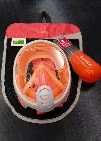 Mini Yüzücü dalış Maskesi subea xs - Görsel 11