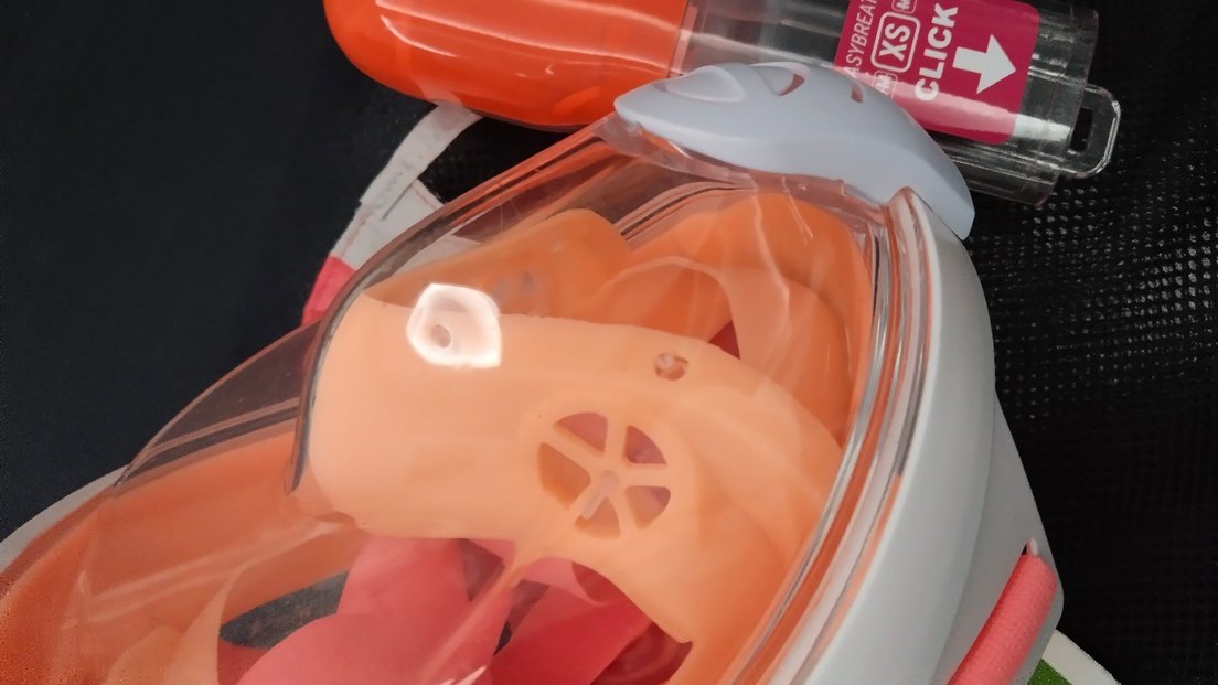 Mini Yüzücü dalış Maskesi subea xs - Görsel 4