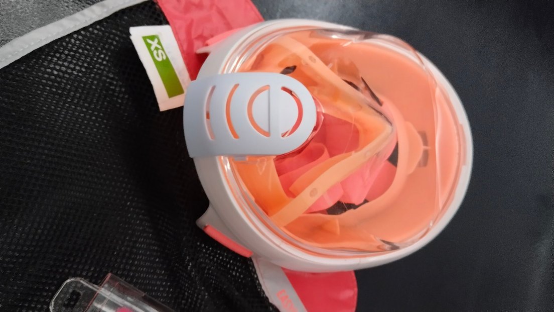 Mini Yüzücü dalış Maskesi subea xs - Görsel 5