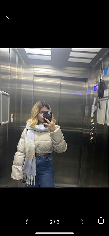 H&M hm crop ceket