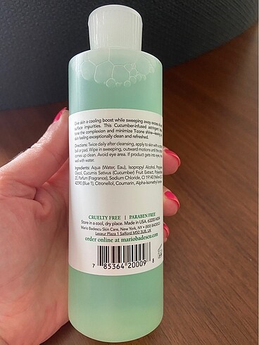  Beden Mario Badescu cucumber cleansing lotion
