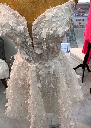 m Beden beyaz Renk Gelinlik / Wedding Dress / After Dress