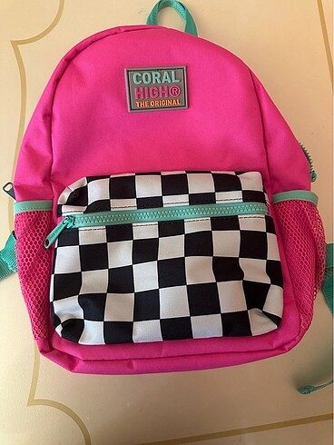 Coral high anaokulu cantası