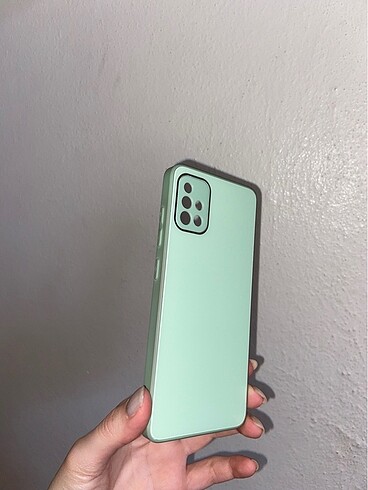 Samsung Galaxy A51 Telefon Kılıfı Mint Yeşili