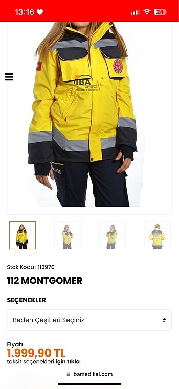 112 Acil mont