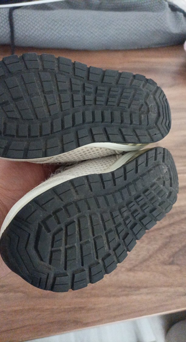 Erkek Çocuk Beyaz Spor Ayakkabı Velcro - Görsel 2