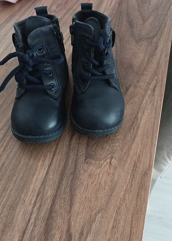 Kız Çocuk lacivert Lastik Goth Botlar - Görsel 2