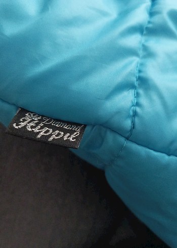 Kız Çocuk Mavi Fermuarlı Yelek - Görsel 3