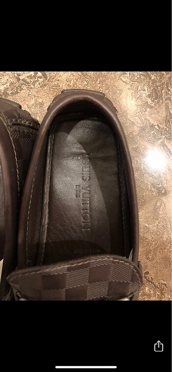 42 Beden kahverengi Renk Louis Vuitton Loafer Ayakkabı