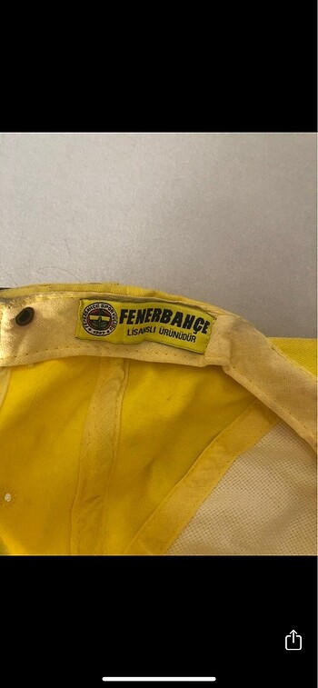 Beden Fenerbahçe Vintage Kadın Şapka
