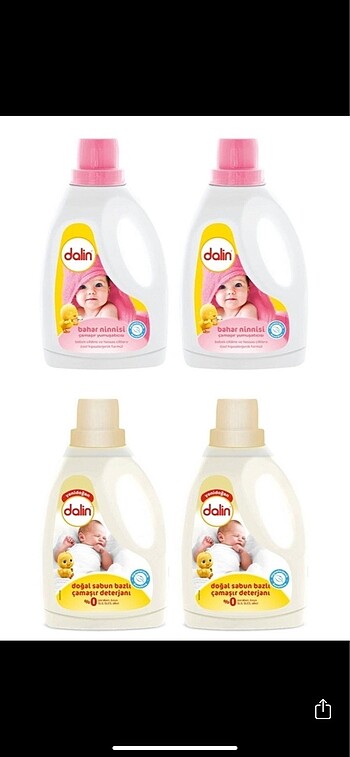 Dalin bebek deterjan