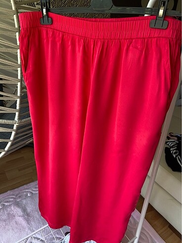 Zara saten pantolon