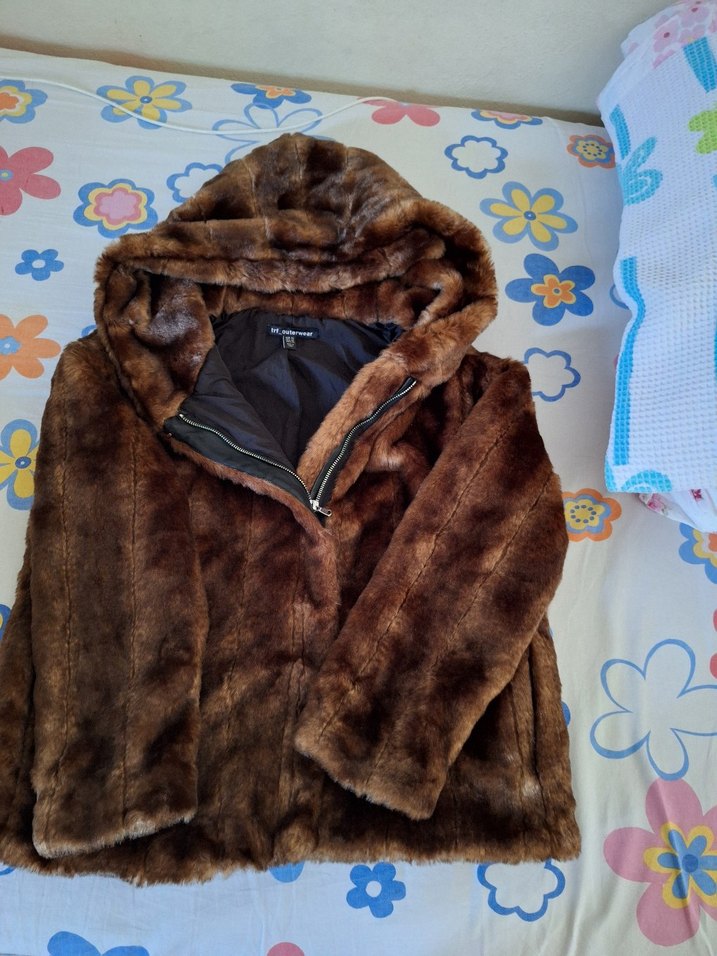 Suni Kürk Ceket - Görsel 3