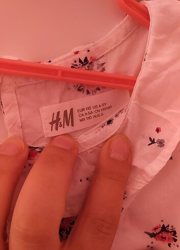 4 Yaş Beden H&M kız çocuk bluz