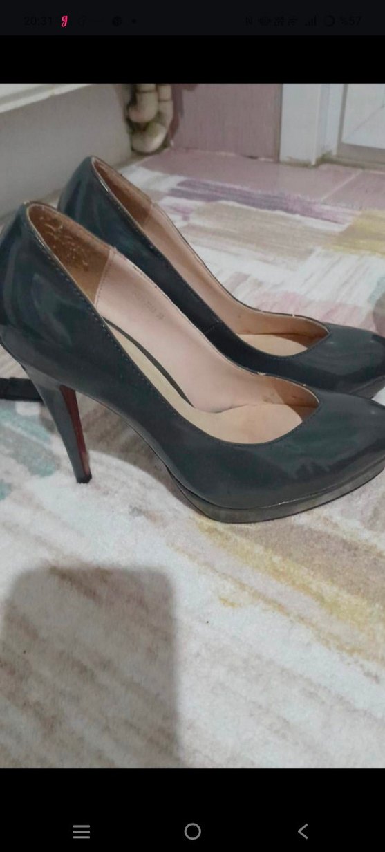 Grinin Parlak Topuklu Ayakkabı - Görsel 2