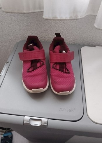 ADİDAS Kız Çocuk Pembe Cırt Cırtlı Spor Ayakkabı - Görsel 3